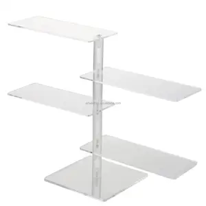 Artworld Transparant Desktop Stand 4 Tiers Bril Frame Organizer Sieraden Houder Acryl Zonnebril Rek