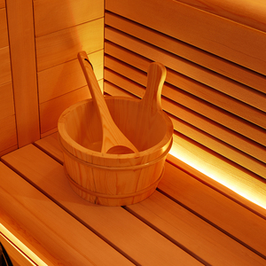 Hemlock Family Dry Sauna 1-2 Personen Infrarot Holz Hot Sona Zimmer - Product Image 3