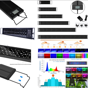 12-55 inch automatische LED aquariumverlichting, uittrekbaar, dimbaar, volledig spectrum, visbaklamp, waterplantenverlichting - Product Image 2