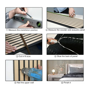 Paneles acústicos de madera de diseño moderno al por mayor para oficina y hogar Bubos descuento muebles paneles de pared - Product Image 2