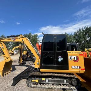 Mini-excavatrice Caterpillar 307.5 d'occasion de qualité supérieure, 7,5 tonnes, excavatrice à chenilles compacte d'origine Cat pour la construction - Product Image 2