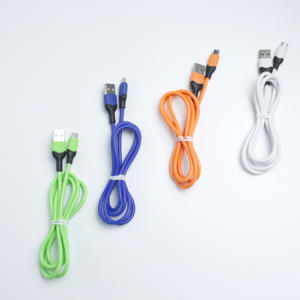 Câbles de charge de style nouveau 2021, câbles USB Micro USB, câble de <span class=keywords><strong>données</strong></span> pour Samsung, câble de charge rapide USB Type C, 3 pieds - Product Image 1