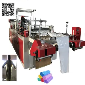 Automatic Disposable Plastic Raincoat Making Machine