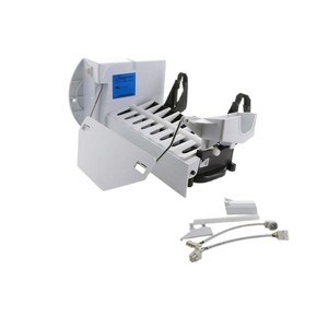 Máquina de hacer hielo Wr30x10093 para refrigerador Ge, 110-120 V, eléctrica, de plástico, fácil instalación, número de pieza 0425 - Product Image 1