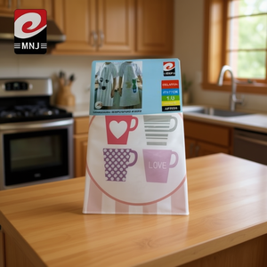 Tablier simple en polyester 57x77CM pour usage quotidien, méthode de tissage - Product Image 3