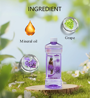 Huile corporelle à la lavande, ingrédients naturels pour la relaxation, hydratation intense, soulagement du stress, formule écologique pour une peau douce et apaisée