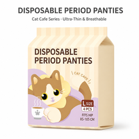 Culottes jetables de nuit pour règles, anti-fuites, ultra-fines, hygiéniques, pour femmes enceintes et maternité, en gros