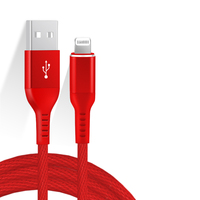 Câble de charge et de données USB-A vers Lightning original 1M, puce C89, PD 5V 2.4A, charge rapide pour iPhone X 11 12 13 14 Pro