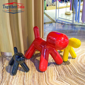 Taburete de fibra de vidrio con forma de letra, silla cuadrada con alfabeto para exteriores y biblioteca, muebles de patio, ocio, relax, espera - Product Image 4