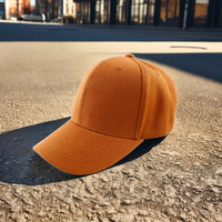 Gorra de Béisbol de 6 Paneles de Felpa de Algodón Premium, Textura Suave, Color Sólido, Visera Curva, Estilo Casual Deportivo Urbano, Unisex, Otoño Invierno