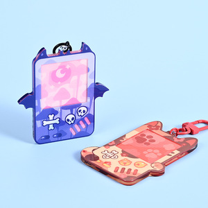 Llavero de acrílico personalizado con diseño de anime, dibujos animados, videojuegos, colgante con marco, estilo mini para teléfono móvil, tendencia de moda, alta calidad UV, venta al por mayor - Product Image 3