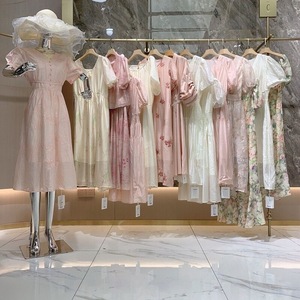 Factory Promotion Women's Floral <strong>Dress</strong> Casual Chiffon Style Hot Selling Multi Size Inch Miscellaneous Mixed Batch Shipment - Product Image 4