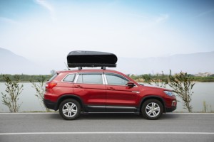 Boîte à bagages de <span class=keywords><strong>toit</strong></span> de <span class=keywords><strong>voiture</strong></span> SUV universelle du fabricant OEM, ABS, étanche, sac de <span class=keywords><strong>rangement</strong></span> de voyage - Product Image 5
