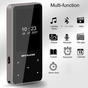 2.4" Full Touch Screen MP3 MP4 Player, 64GB Lossless Audio Portable Music Player with Built-in Speaker & FM Radio - Product Image 4