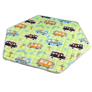 <span class=keywords><strong>Tapis</strong></span> <span class=keywords><strong>de</strong></span> jeu hexagonal carré en coton pour aire <span class=keywords><strong>de</strong></span> jeux, <span class=keywords><strong>tapis</strong></span> <span class=keywords><strong>de</strong></span> sol doux unisexe pour bébés <span class=keywords><strong>de</strong></span> 2 à 4 ans, imperméable, épaisseur 1,5 cm, pour ramper et jouer - Product Image 1