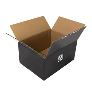 Kotak kemasan kotak kardus dengan slot biasa kustom OEM untuk pengiriman