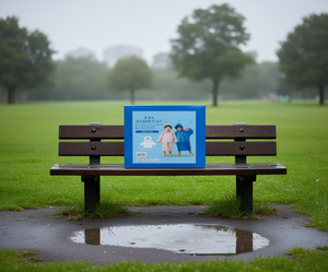 Impermeabile in EVA per bambini, poncho impermeabile per una persona, per campeggio e uso all'aperto - Product Image 2