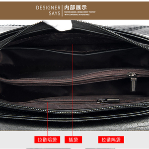 High Quality Casual <b>Tote</b> Women Shoulder <b>Bag</b> <b>Zip</b> Soft Waterproof Luxury Designer Travel Crossbody <b>Bag</b> - Product Image 6