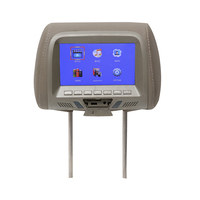 Moniteur de 7 Pouces pour Appui-tête de Voiture, Lecteur MP5/AV pour Siège Arrière avec Ports USB et SD