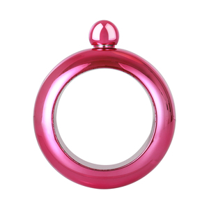 Bình Rượu Whisky Không BPA Bộ Bình Đeo Hông Bán Buôn Hộp Quà Tặng Bình Đeo Hông Bằng Thép Không Gỉ 8Oz Màu Vàng Kim - Product Image 5