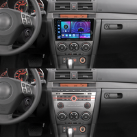 Radio para Auto BQCC de 9 Pulgadas con Android 13, Pantalla IPS, CarPlay Inalámbrico, Android Auto, RDS, ASP, 4G/WiFi, GPS, Estéreo Multimedia para Mazda 3 2003-2009