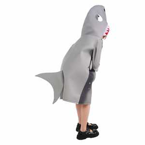 Disfraz de tiburón para niños, traje de cosplay para Halloween, uso en escenarios escolares - Product Image 2