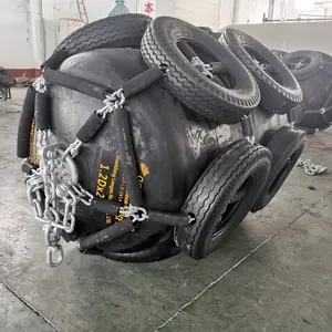 Yokohama Mold Type LNG Ship Berthing Docking Pneumatic Rubber Fenders With CTN Repair Kit Accessories