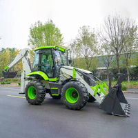 Gratis pengiriman EPA mesin hidrolik Mini Loader backhoe loader penggali Backhoe Loader kembali shoe untuk dijual