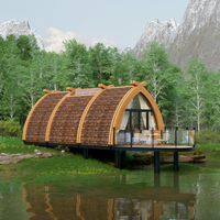 65 ㎡ Dock House Ready Made 1 Bedroom Maison préfabriquée Maisons modulaires préfabriquées Maison conteneur Capsule