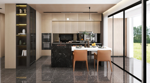 KINGV Modern <span class=keywords><strong>Minimalist</strong></span> Style Esstisch schrank - Product Image 3