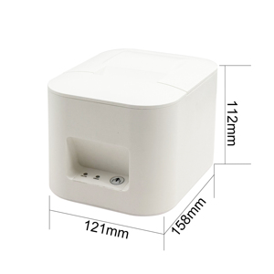 Máy in nhãn mã vạch nhiệt Bluetooth mini nhỏ gọn không mực JP-B20 58mm 2 inch dùng cho vận chuyển, đóng gói - Product Image 4