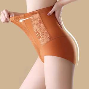 2 Pack Shaper Cotton Tummy Support with Lace Brief - Product Image 2