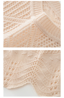 Ensemble Pull et Robe en Cachemire Ajouré 100% Cachemire Pur pour Femme