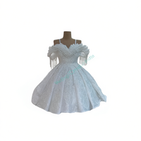Robe de mariée / Robe de mariée indienne en sari, jacquard en cachemire, fabriquée à la machine, antidérapante, avec broderie lourde, longue.