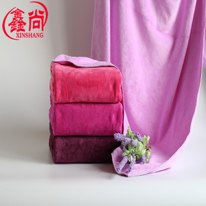 ผ้าเช็ดตัวไมโครไฟเบอร์ซินซาง 70x140 ซม. 400gsm สำหรับทำความสะอาดรถยนต์และใช้ในร้านเสริมสวย - Product Image 1