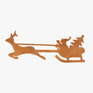 Letrero de Pared de Metal con Diseño Art Deco, Decoración Moderna para Colgar en la Pared, Adornos Elegantes para Jardín y Exteriores del Hogar - Product Image 1