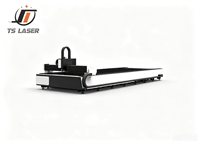 Machine de découpe laser populaire certifiée 6020 OEM, de type entièrement ouvert, à table unique, avec armoire de commande séparée