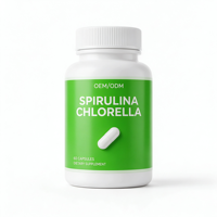 Capsules de Chlorelle et Spiruline OEM – Complément Alimentaire en Gros, Marque Privée, Vrac, Capsules de Spiruline et Chlorelle 1000mg
