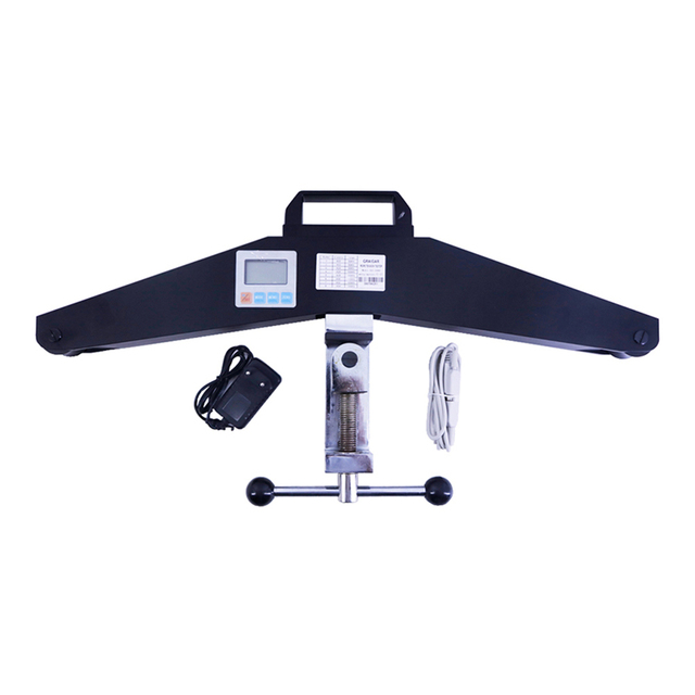 ASZ-100KN Max 100KN Wire Rope Tensiometer Digital Tension Testing Equipment with 15 Kinds of Rope Diameter