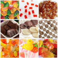 MY Sweet Jelly Depositor Machine automatique de fabrication de bonbons Gummy Bear Verser l'amidon Mogul