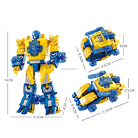 Jouets de montre robot électronique créatifs, montre robot transformable, jouets de montre de transformation pour enfants