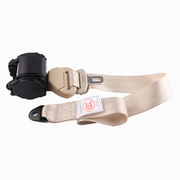 Accessoires de voiture, ceinture de sécurité automatique rétractable, ceinture de sécurité automobile universelle rétractable à 3 points