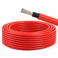 1C PV Cable 1,5mm Grueso 1.8kV DC 1169/08.2007 Cables de panel solar de cobre estañado para construcción industrial AC 0,6/1kV