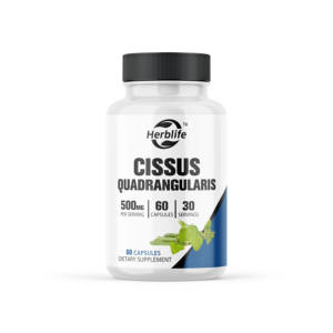 Cápsulas de Cissus Quadrangularis OEM ODM - Suplemento Herbal, Antioxidante, Apoya la Salud de las Articulaciones y los Huesos, Apoyo a la Digestión, Vegano - Product Image 1