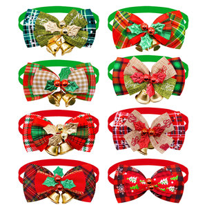 KingHon Natal Férias <span class=keywords><strong>Pet</strong></span> Cat Dog Collar Bow Tie Ajustável Neck <span class=keywords><strong>Strap</strong></span> Cat Dog <span class=keywords><strong>Grooming</strong></span> Acessórios <span class=keywords><strong>Pet</strong></span> Supplies Natal - Product Image 5