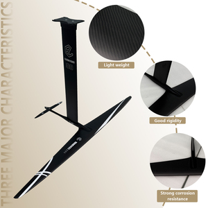 New ART V2 1500 Power Carbon Foil Board Extra-long Wingspan Front Wing/Rear Wing/fuselage/mast-Axis <b>Set</b> Hydrofoil Bag JFS ART V2 - Product Image 5