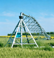 Système d'irrigation central pivotant mobile Daringfish de 10 hectares avec moteur de pompe numérique IoT et boîte de vitesses pour usage agricole