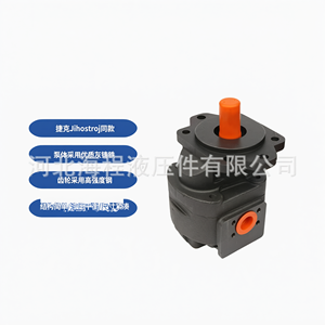 Pompe à engrenages tandem Jihostroj série QHD2 100cc, huile hydraulique pour machines industrielles - Product Image 2