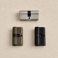 Cylindre de serrure de porte haute sécurité en laiton massif anti-perçage, anti-casse, anti-choc, double cylindre européen 60mm 70mm