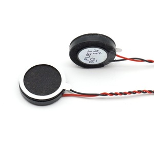 Micro 20Mm Vòng Siêu Mỏng 4Mm Với Bụi Màn Hình Cao Su Pad Loa 8Ohm 1W <span class=keywords><strong>Mini</strong></span> Mylar Loa Với Dây Cho Kỹ Thuật Số Thông Minh Bằng Giọng Nói - Product Image 1
